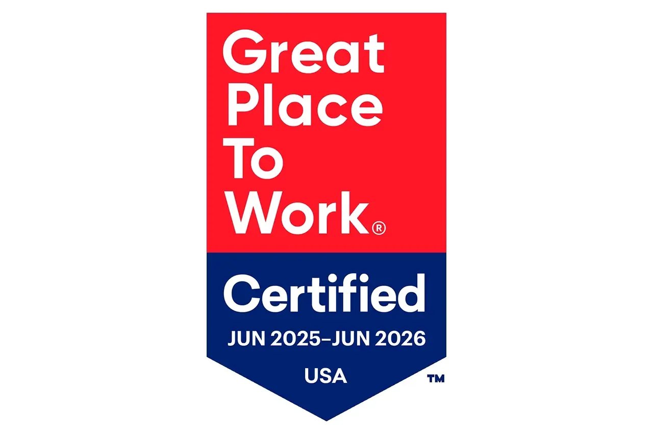 Great Place to Work Certified June 2025-June 2026 USA badge